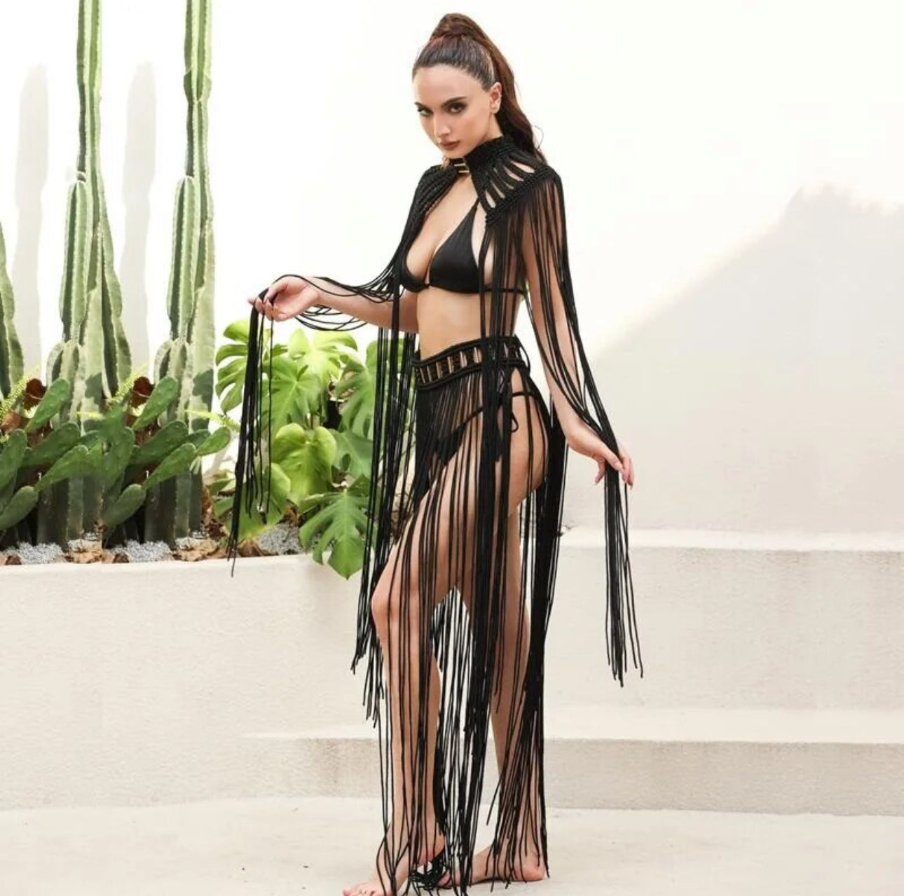 Tassel Cover Up Set